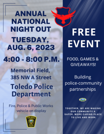 National Night Out flyer 